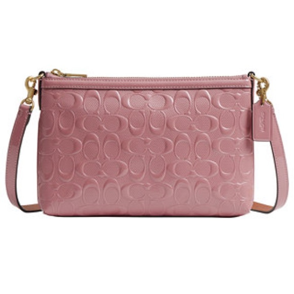 Coach Legacy Zip Top Crossbody in Signature Leather - Picture 2 of 11